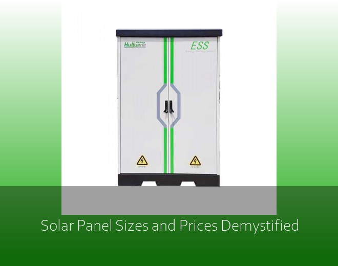 Solar Panel Sizes and Prices Demystified